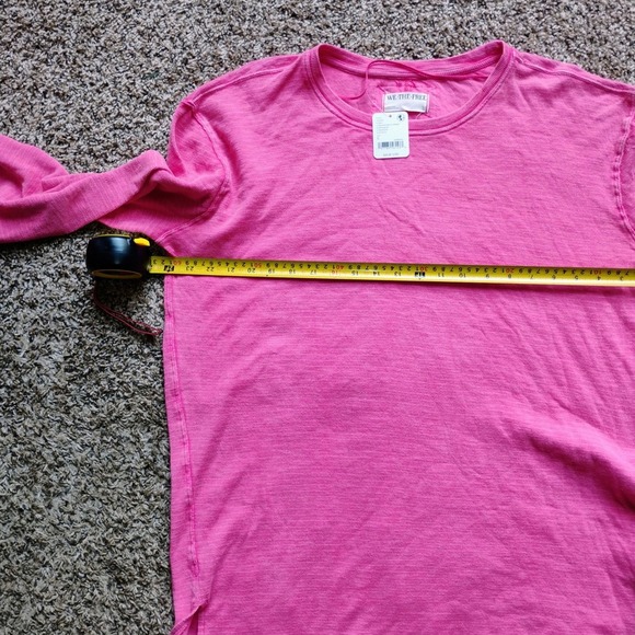 We The Free Free People Pink Rose Soul Song 
Long Sleeve Top - Size L - Picture 4 of 6